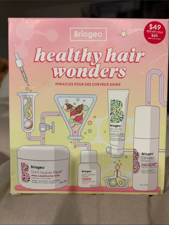 Briogeo Other - Briogeo Healthy Hair Wonders Kit - Pink and White Packaging